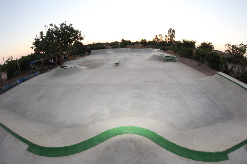 New Skatepark in Mongu, Zambia