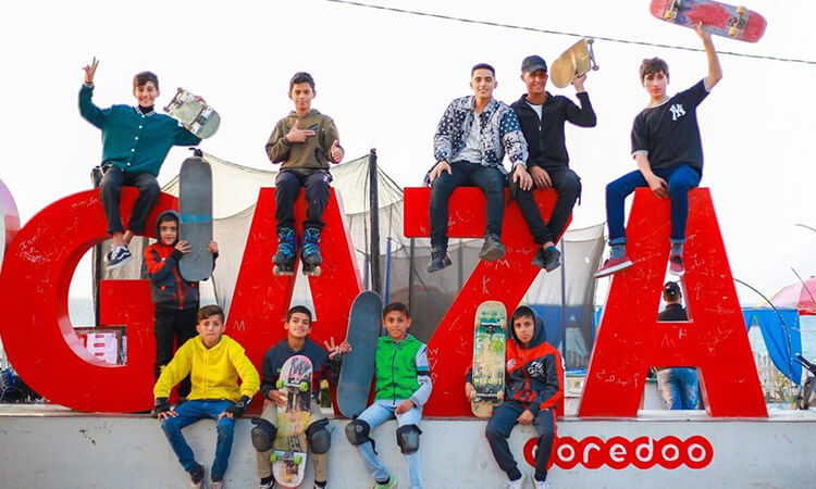 Skate Gaza, Palestine