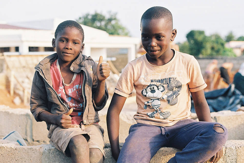 Children in Mozambique