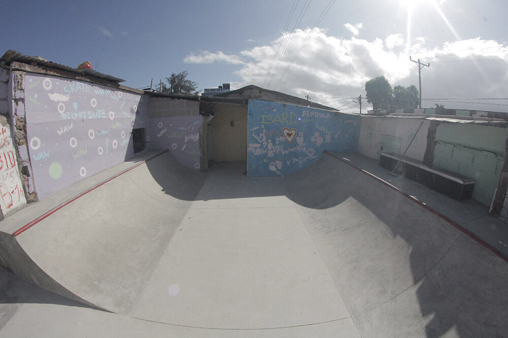 Skatepark in Mozambique