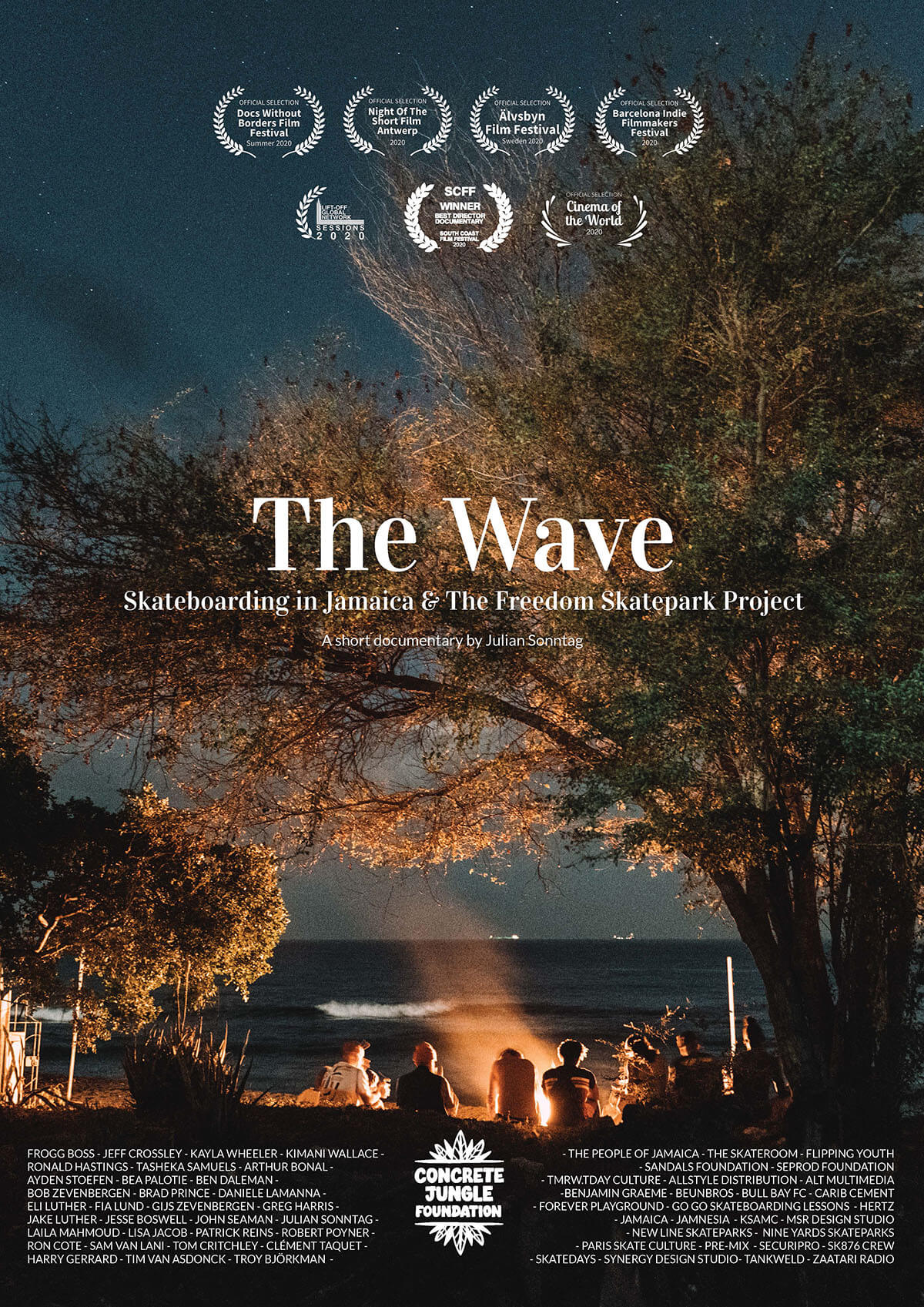 CJF's The wave poster